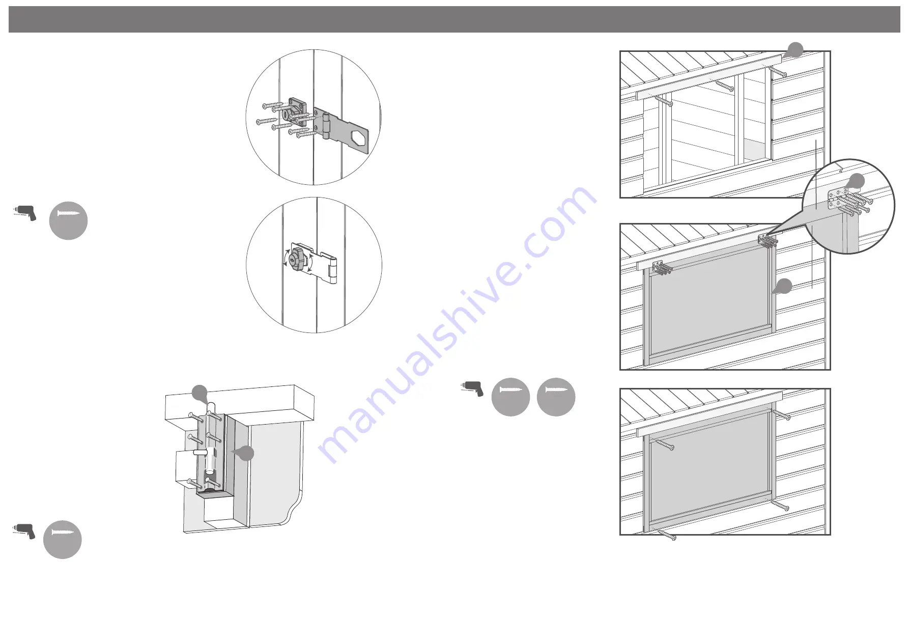 Mercia Garden Products GROUNDSMAN 10 X 8 Assembly Instructions Manual Download Page 5