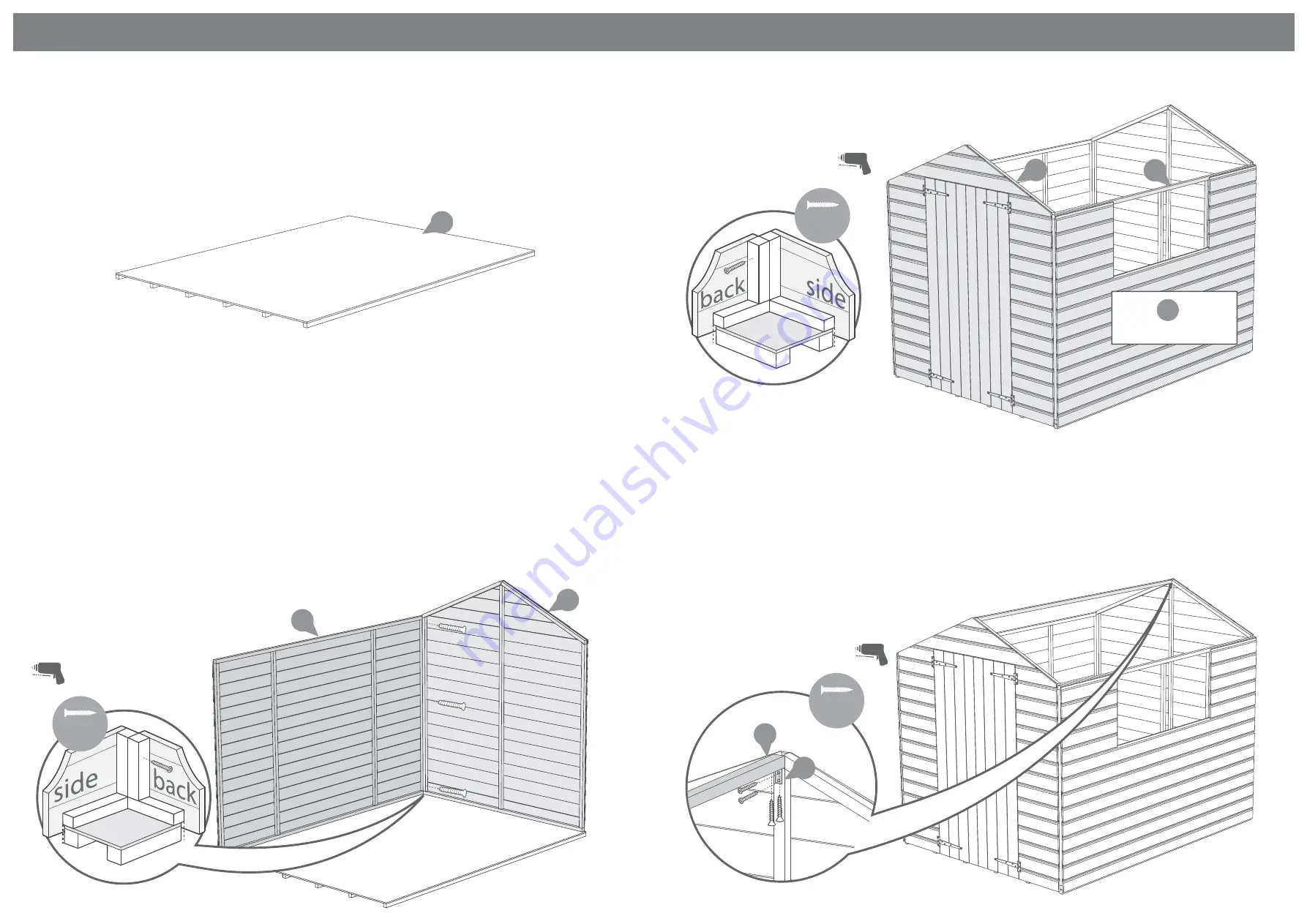 Mercia Garden Products OSB APEX General Instructions Manual Download Page 3