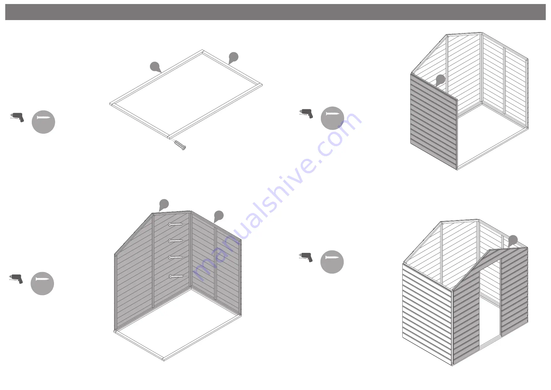 Mercia Garden Products Staffordshire 10PTDRK0806-V1 General Instructions Manual Download Page 4