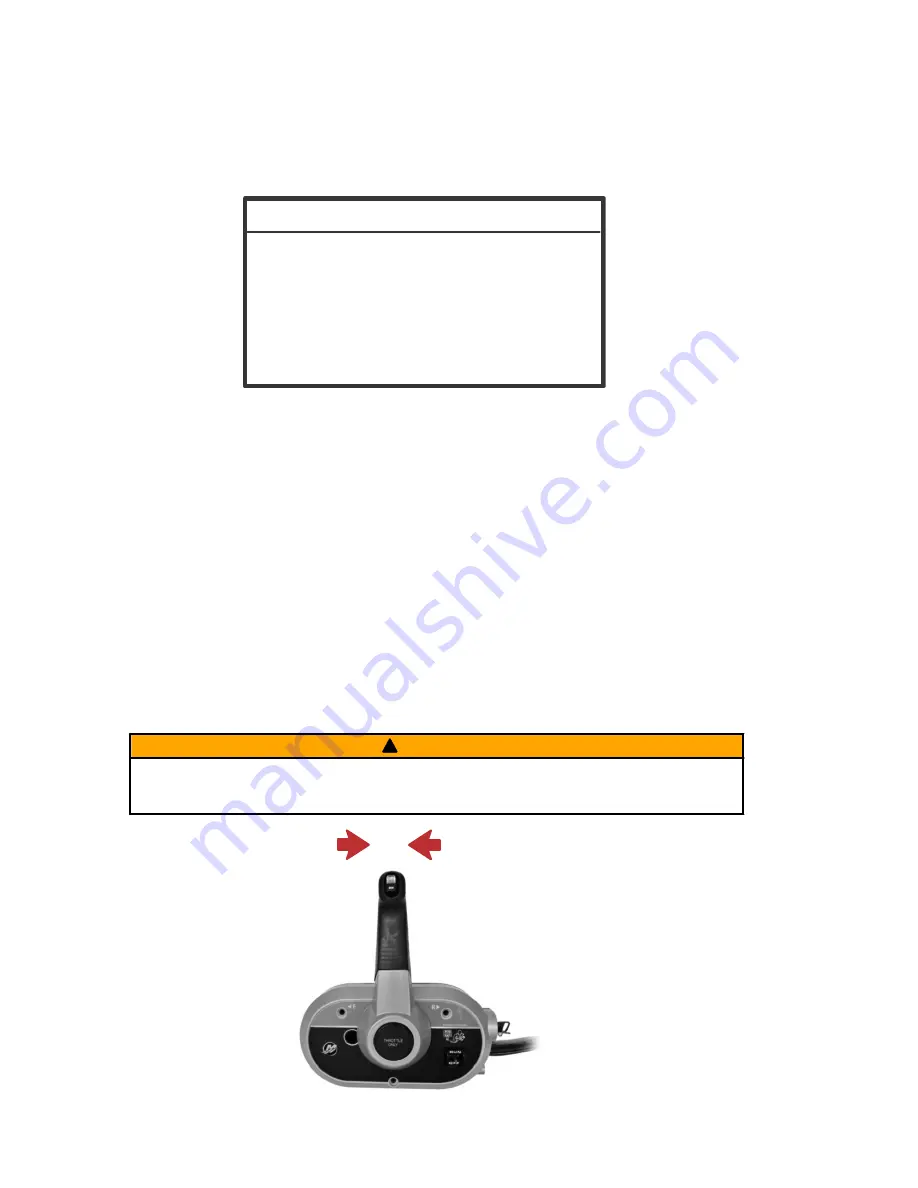 Mercury 25 Jet FourStroke Operation, Maintenance And Installation Manual Download Page 12