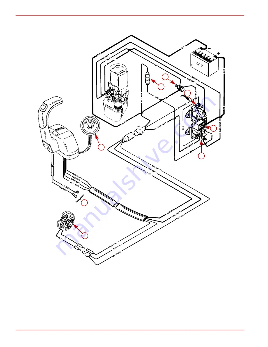 Mercury 3.0L Carbureted Alpha Installation Manual Download Page 128