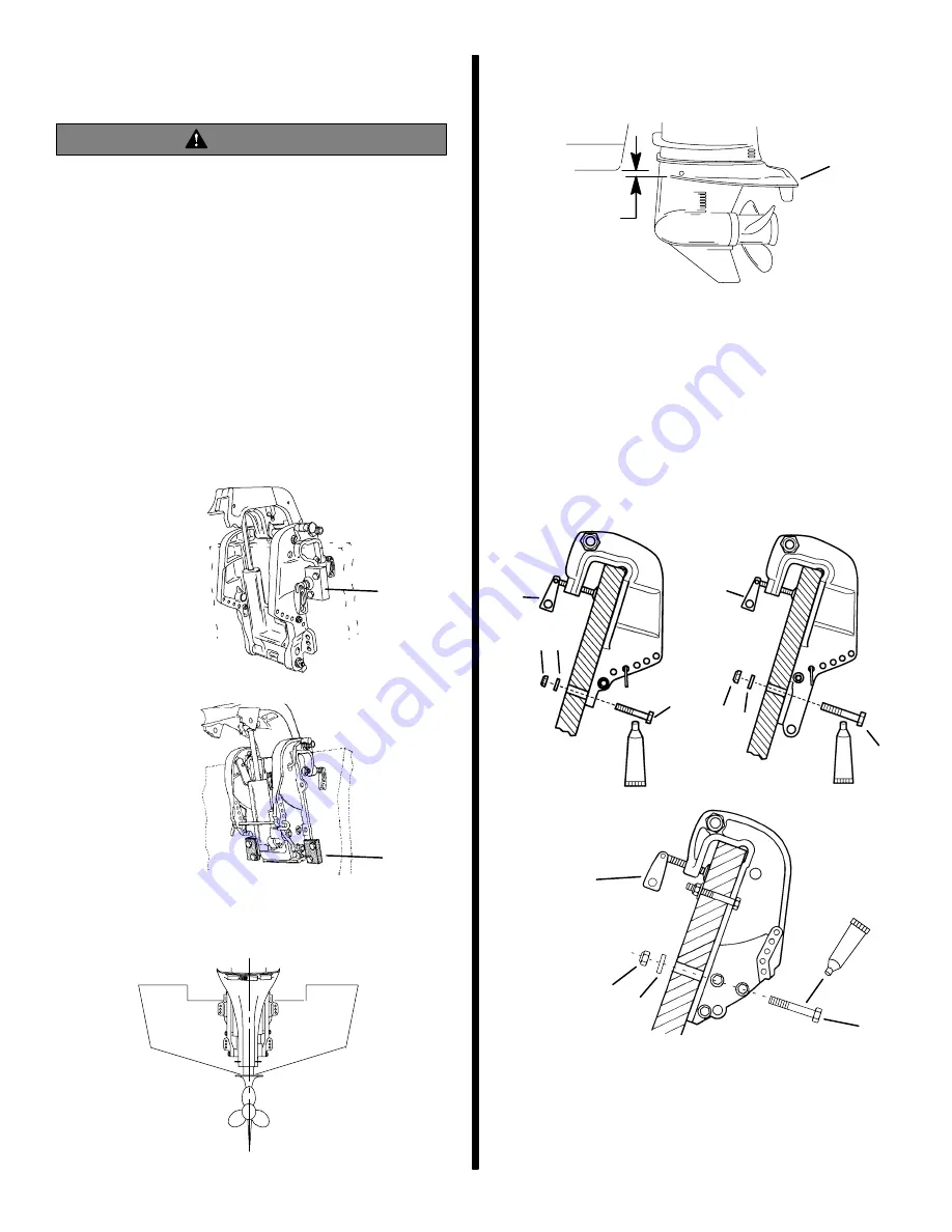 Mercury 30 - 60 HP Installation Manual Download Page 5