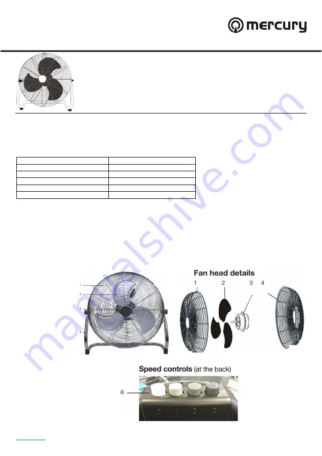 Mercury 450.009UK User Manual Download Page 1