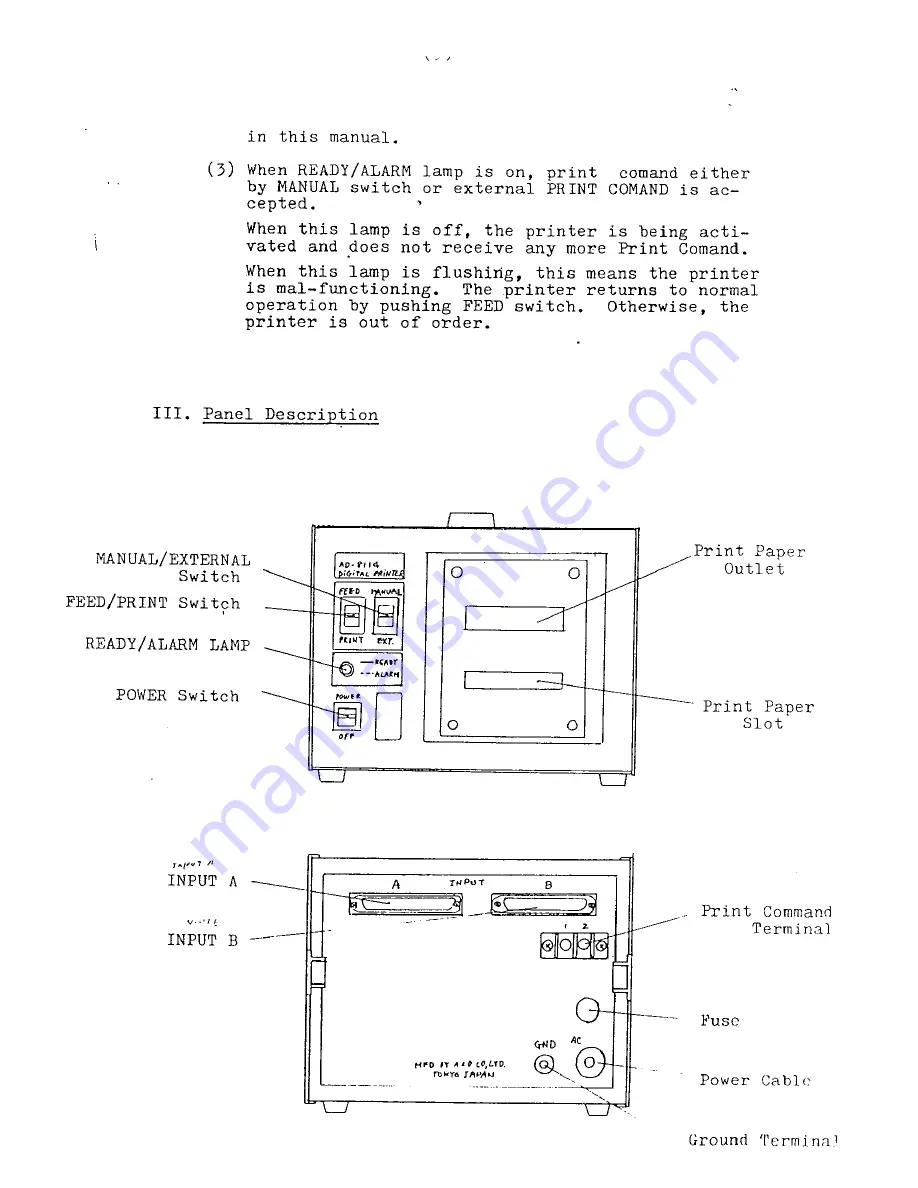 Mercury AD-8114 Instruction Manual Download Page 4