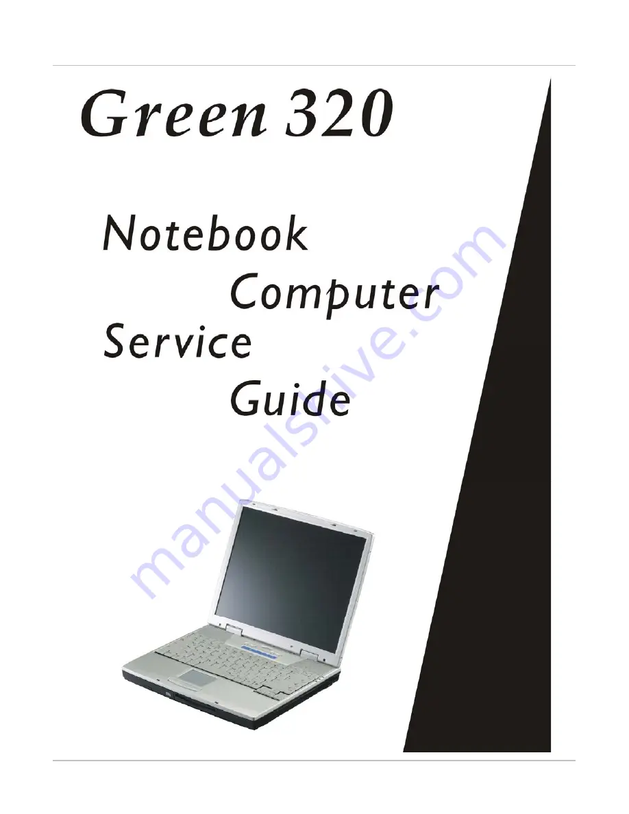 Mercury Green 320 Service Manual Download Page 1