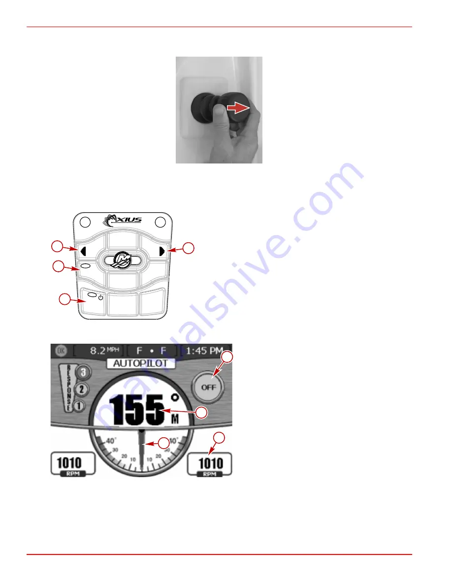 Mercury MerCruiser Axius 350 MAG User Manual Download Page 62