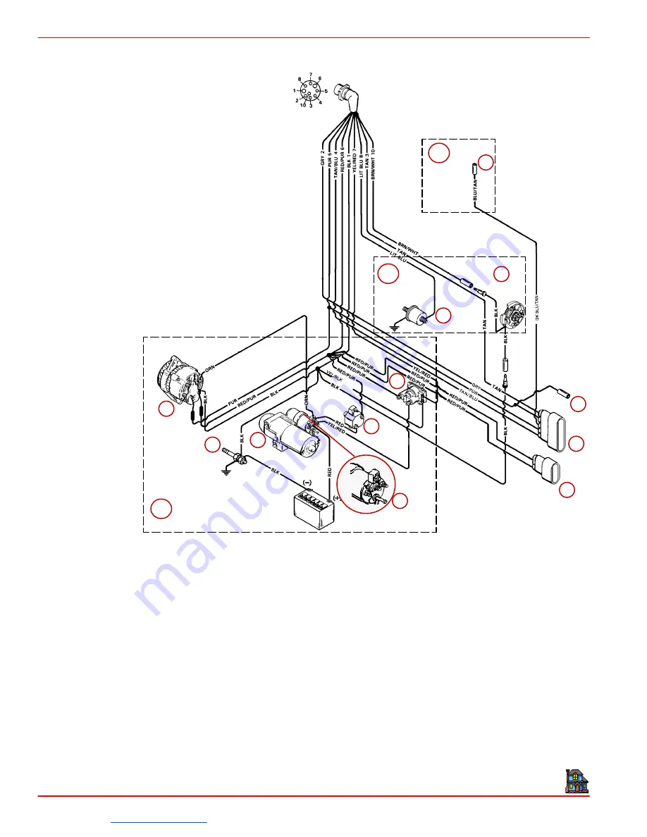 Mercury MerCruiser MCM 454 Mag MPI Service Manual Download Page 417