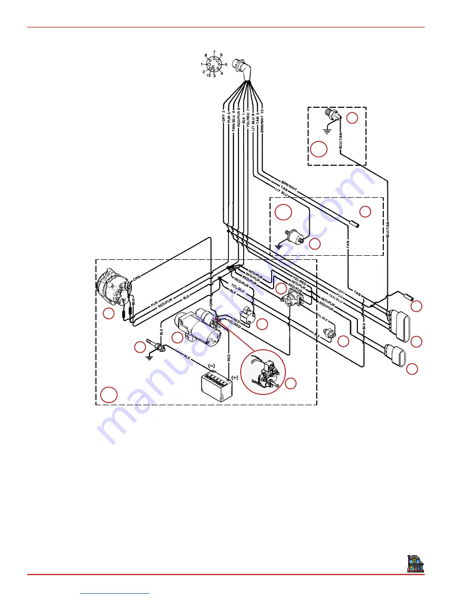 Mercury MerCruiser MCM 454 Mag MPI Service Manual Download Page 421