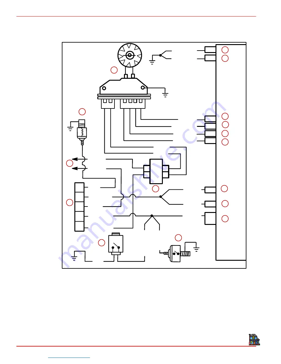 Mercury MerCruiser MCM 454 Mag MPI Service Manual Download Page 629