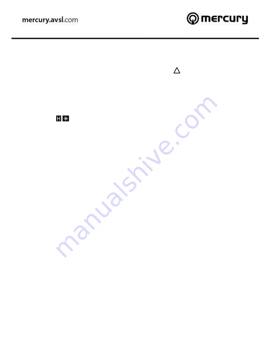 Mercury MTTR01 User Manual Download Page 5