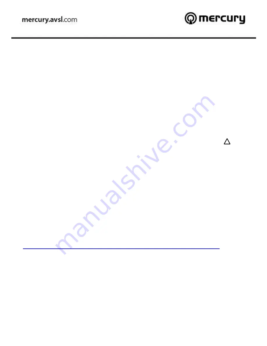 Mercury MTTR01 User Manual Download Page 16