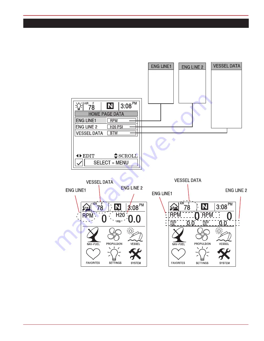 Mercury SmartCraft SC5000 Operation Manual Download Page 37