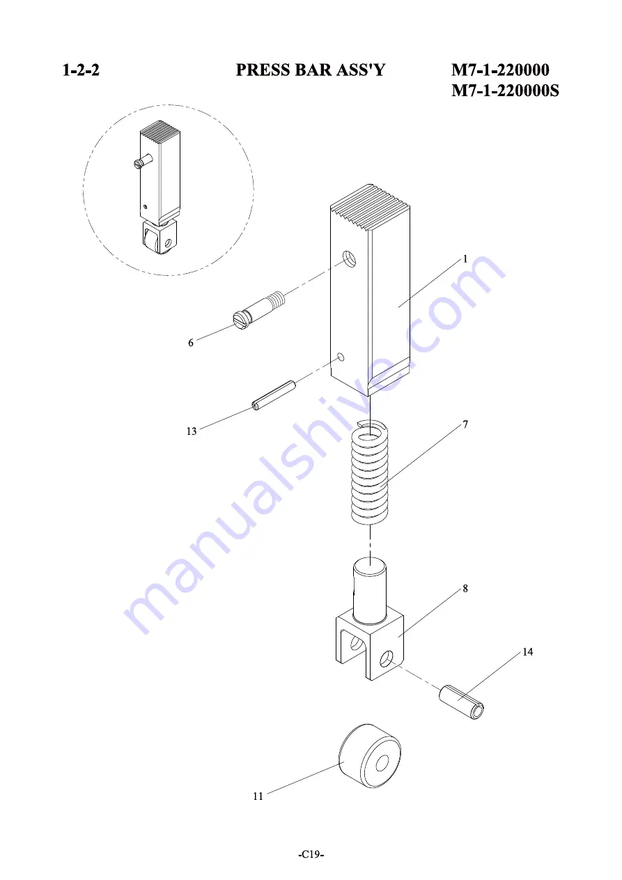 Mercury TP-702-59 Operation, Safety & Spare Parts Manual Download Page 72