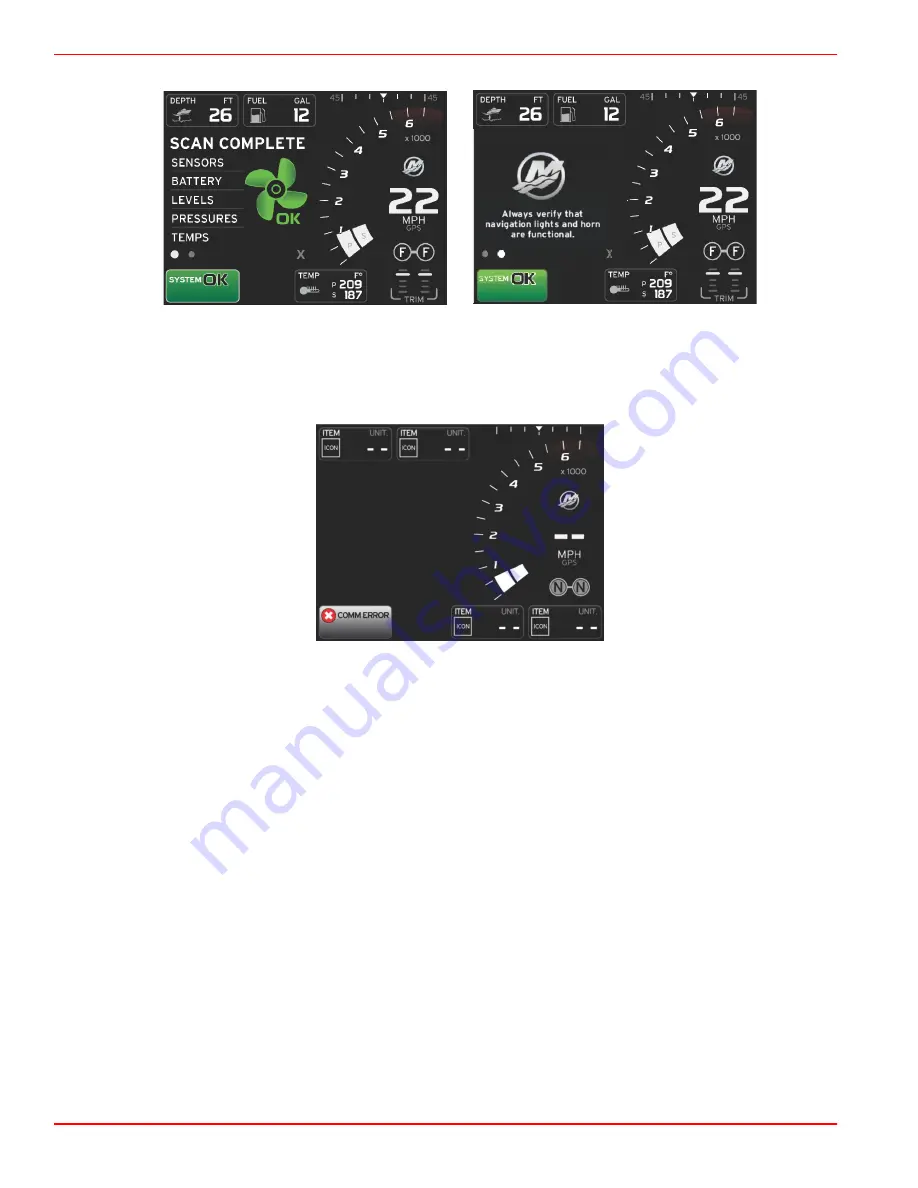 Mercury Vessel View 4 User Manual Download Page 24