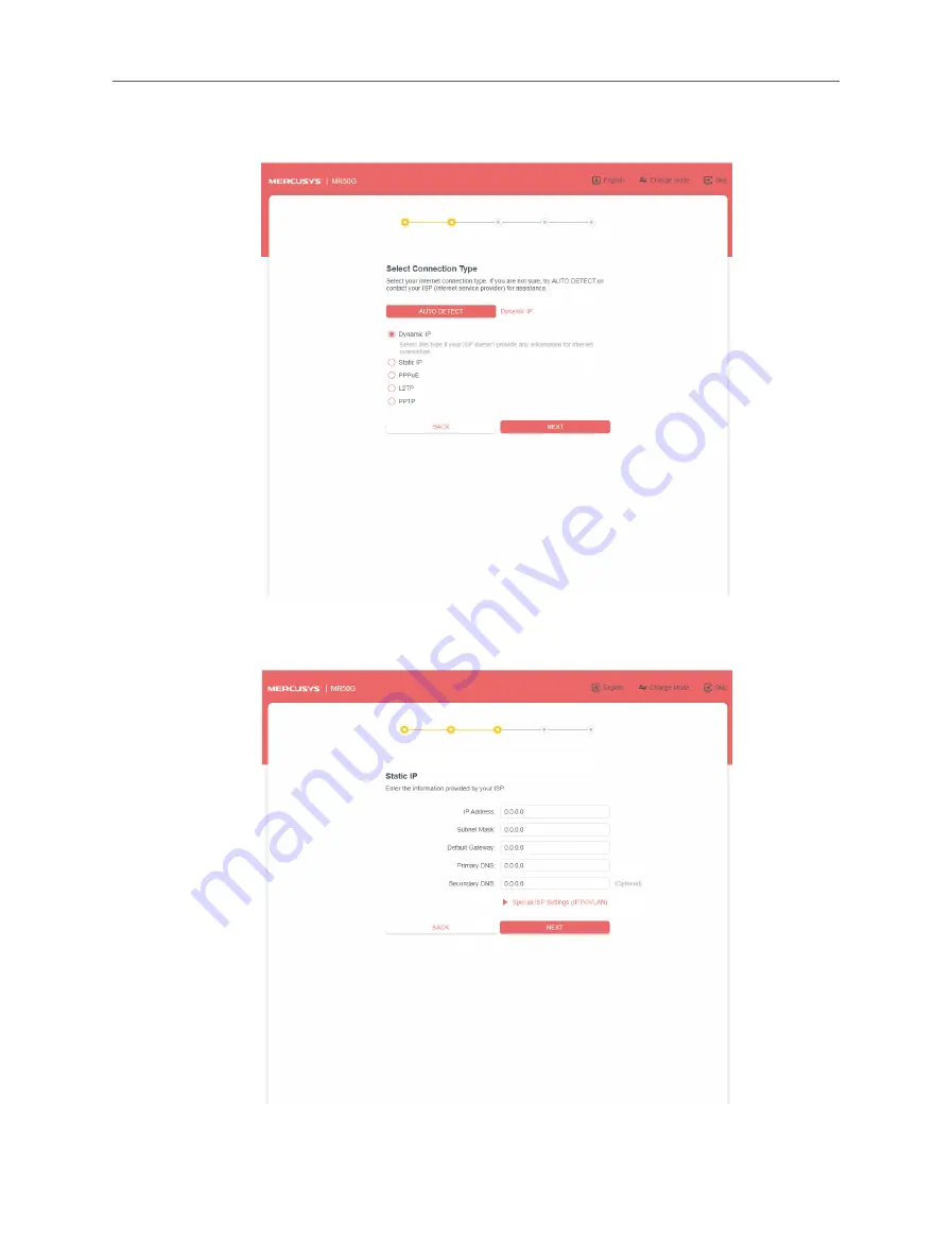 Mercusys MR50G User Manual Download Page 16