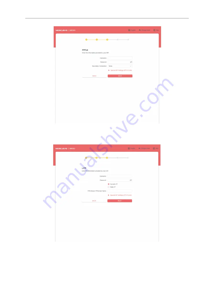 Mercusys MR50G User Manual Download Page 17