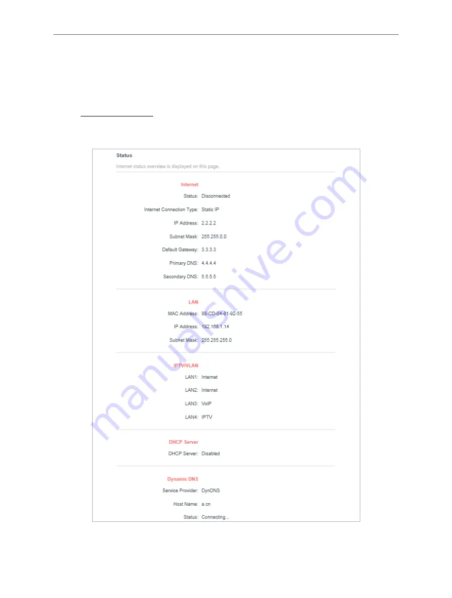 Mercusys MW306R User Manual Download Page 22