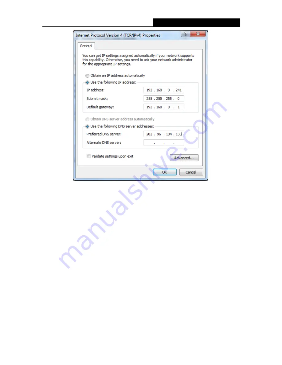 Mercusys MW325R Manual Download Page 61