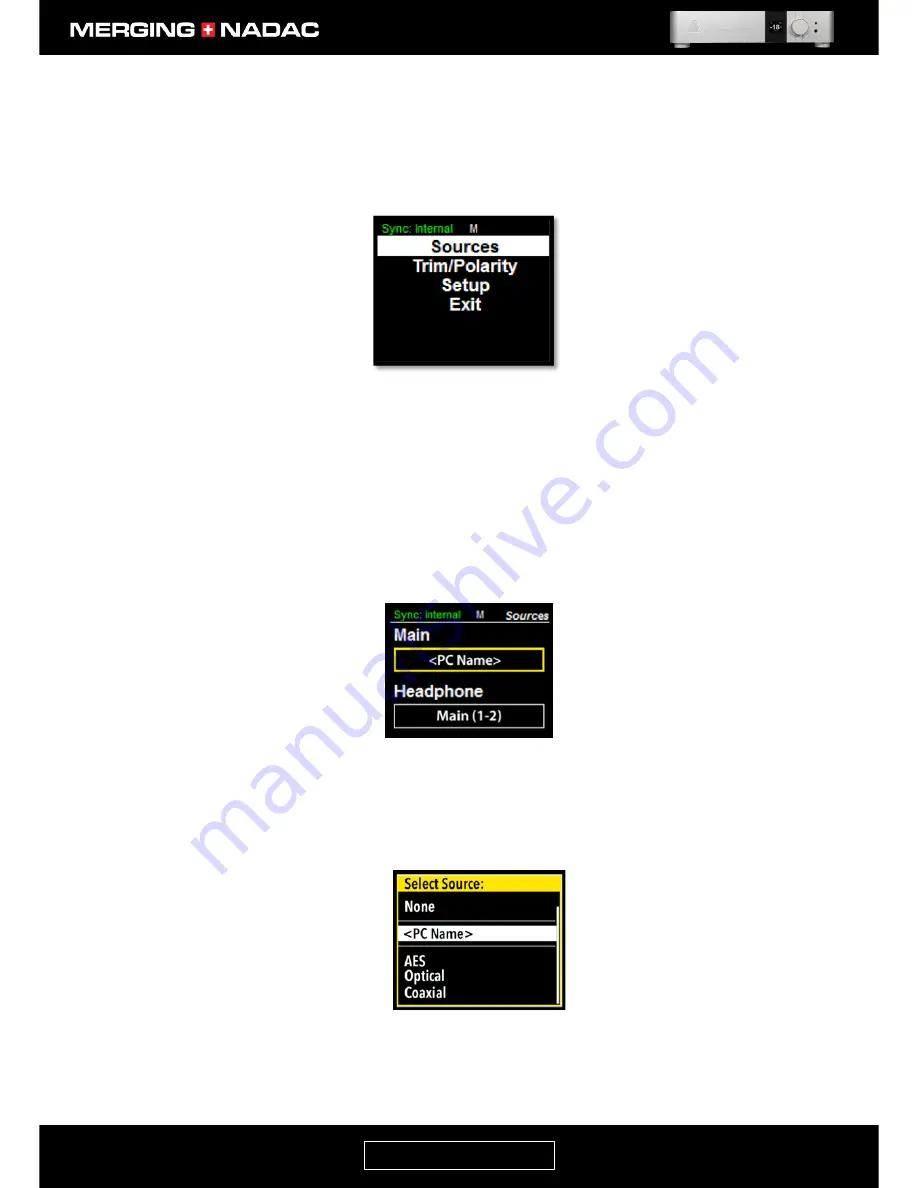 Merging MERGING+NADAC Скачать руководство пользователя страница 29