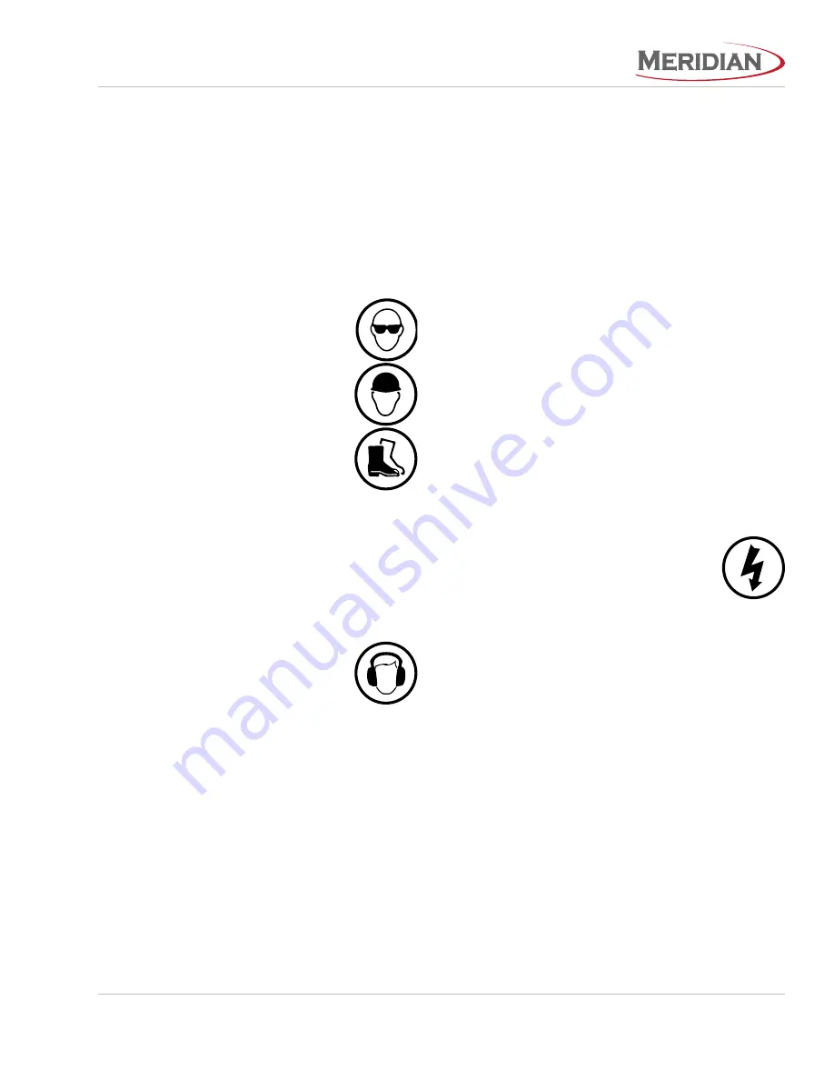 Meridian 240 FF Operator'S Manual Download Page 15