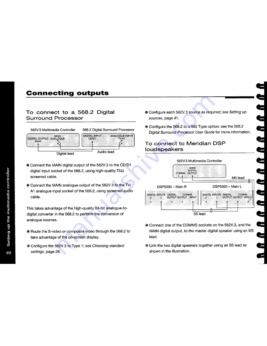 Meridian 562V.3 User Manual Download Page 27