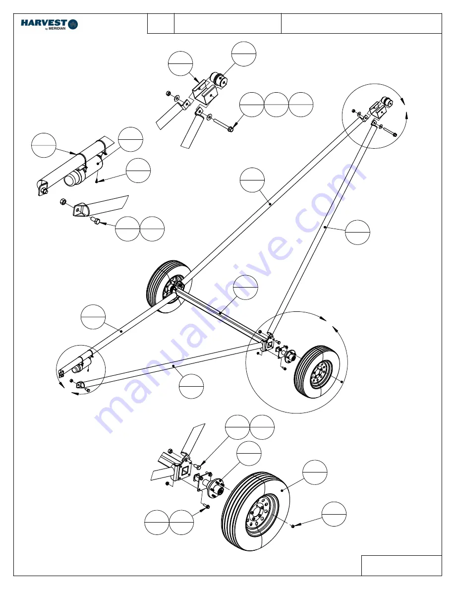 Meridian HARVEST T832 Assembly Manual Download Page 19