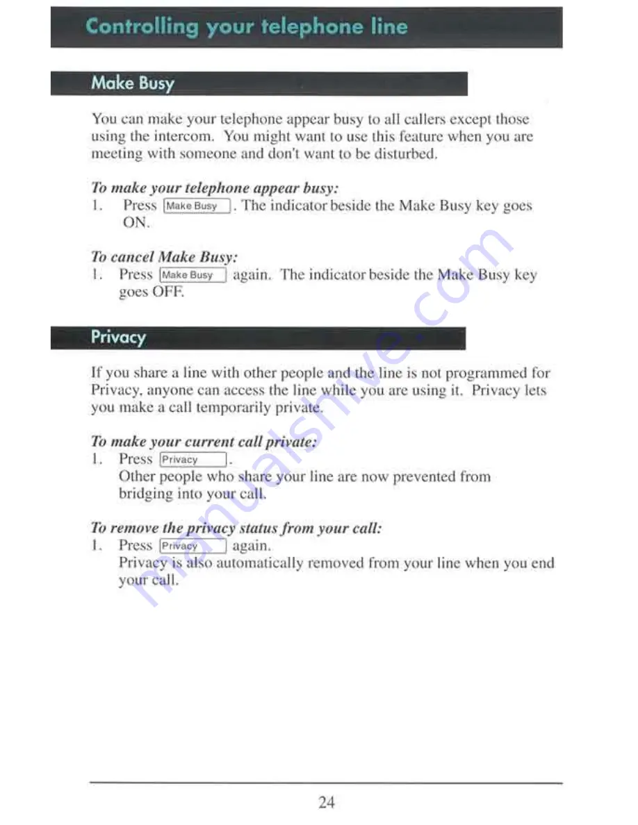 Meridian M5316 User Manual Download Page 26