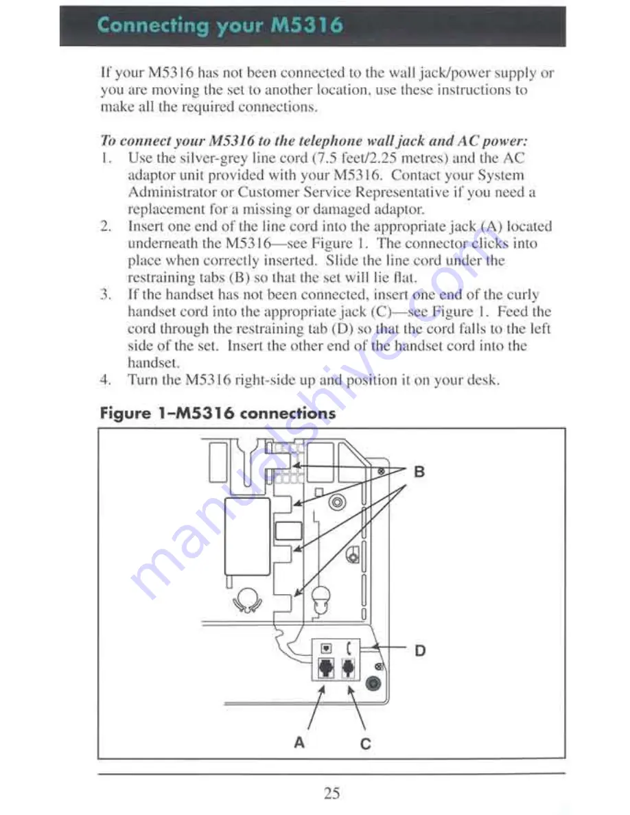 Meridian M5316 User Manual Download Page 27