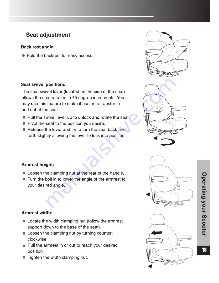 Merits Health Products S137 Quick Reference Manual Download Page 20