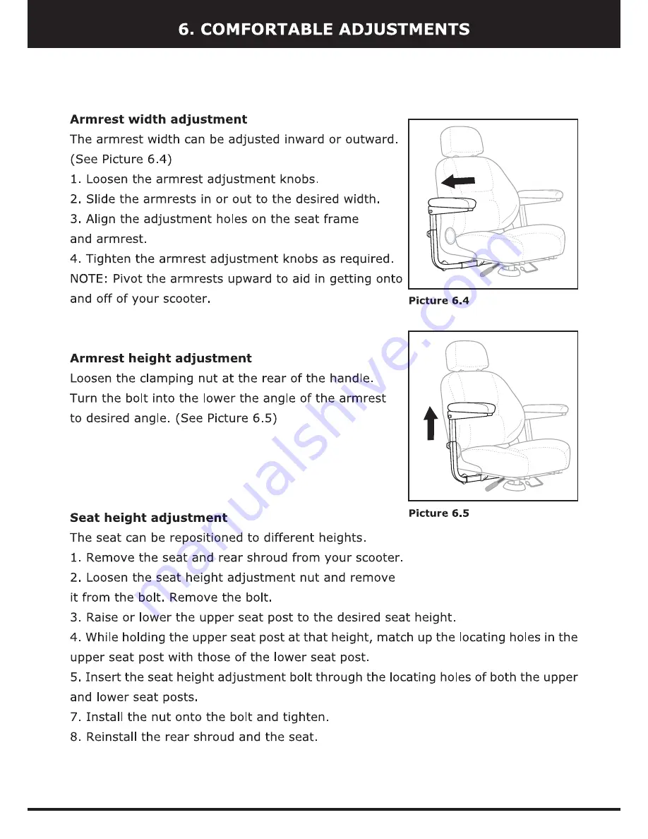 Merits S930A Owner'S Manual Download Page 36