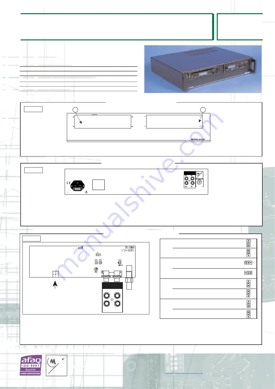 Merlaud AMH 02.00 Manual Download Page 1