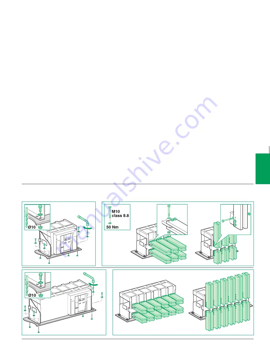 Merlin Gerin Masterpact NW Installation Manual Download Page 17