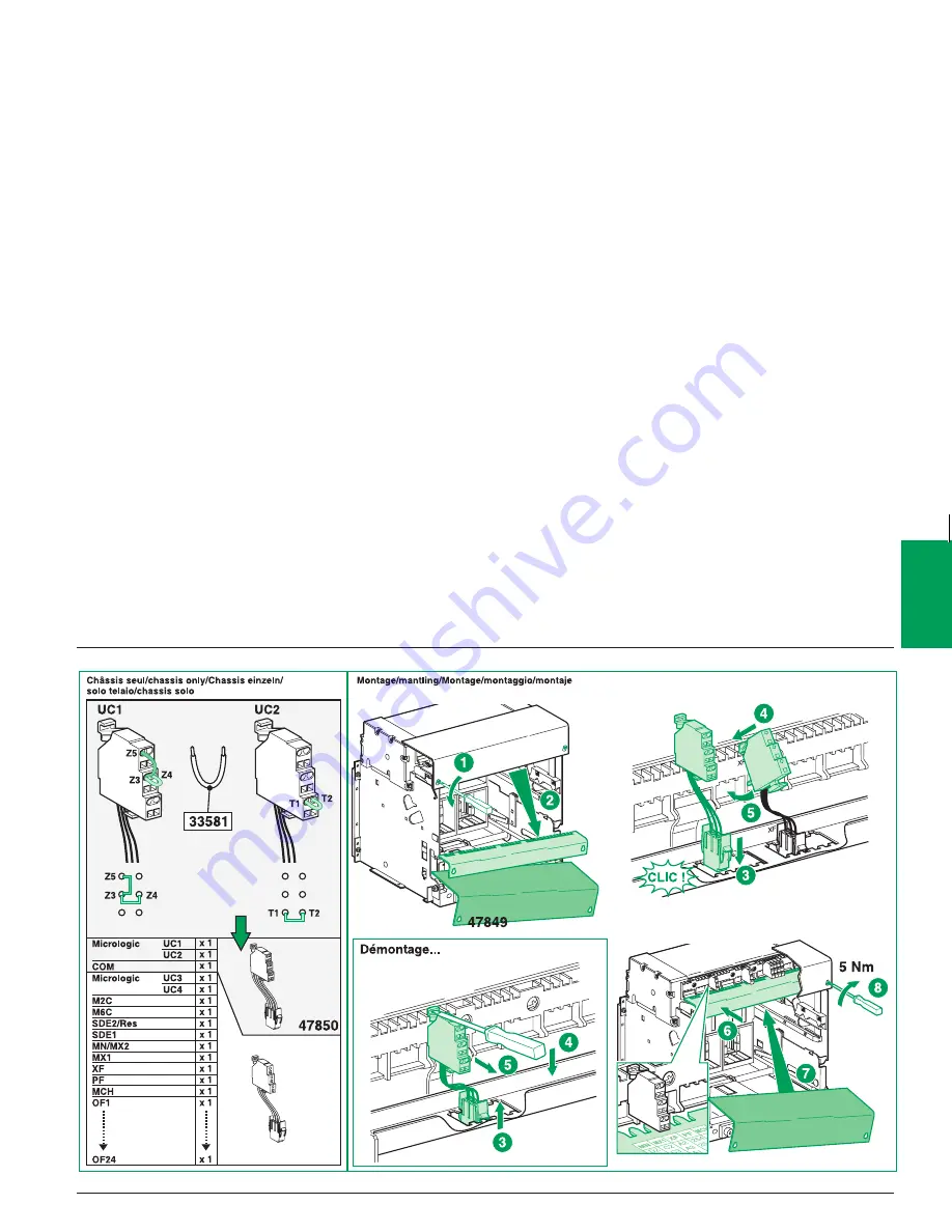 Merlin Gerin Masterpact NW Installation Manual Download Page 30