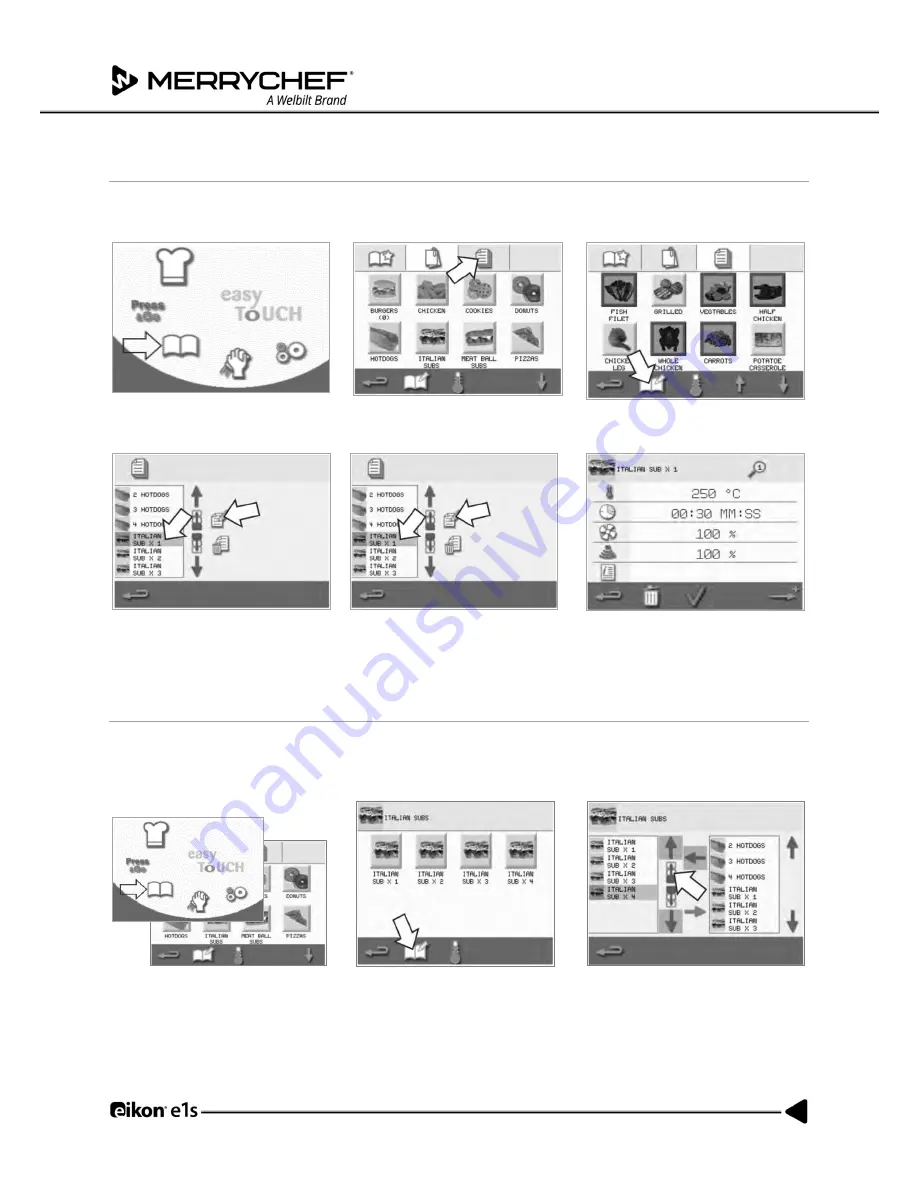 Merrychef eikon e1s Operation And Installation Manual Download Page 22