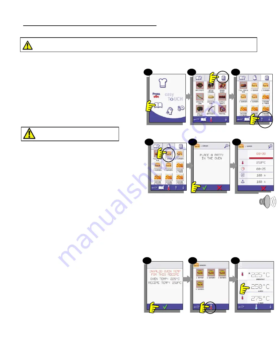 Merrychef eikon e6 Series Operator'S Manual Download Page 13