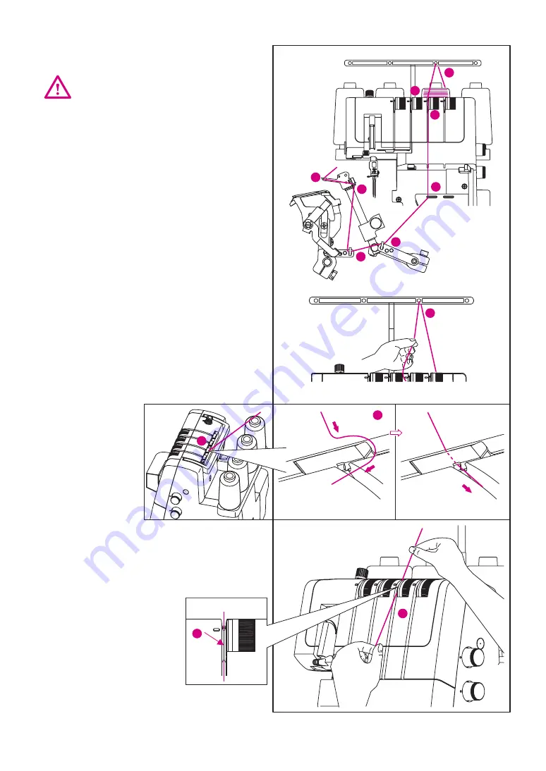 Merrylock MK480 Instruction Book Download Page 18