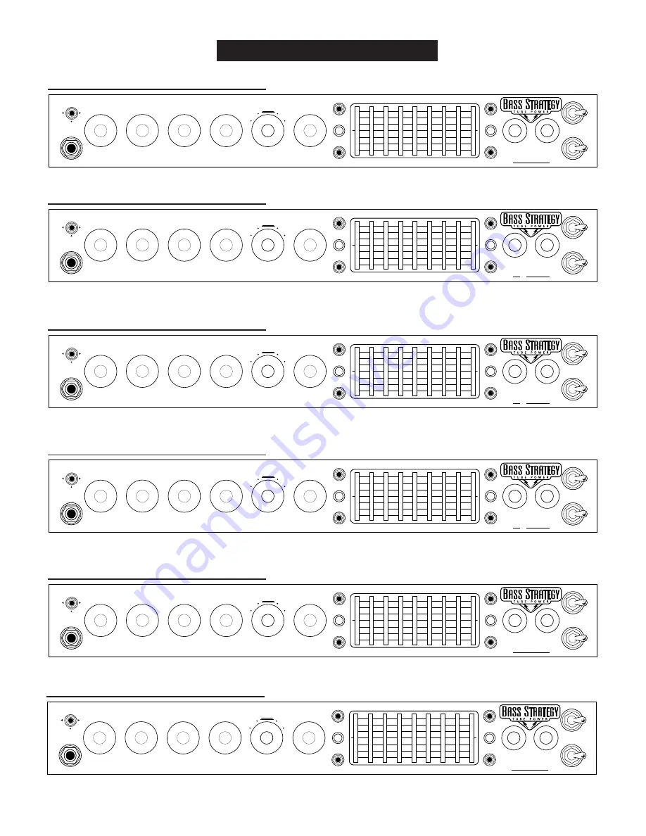 Mesa/Boogie BASS STRATEGY Eight:88 Owner'S Manual Download Page 27