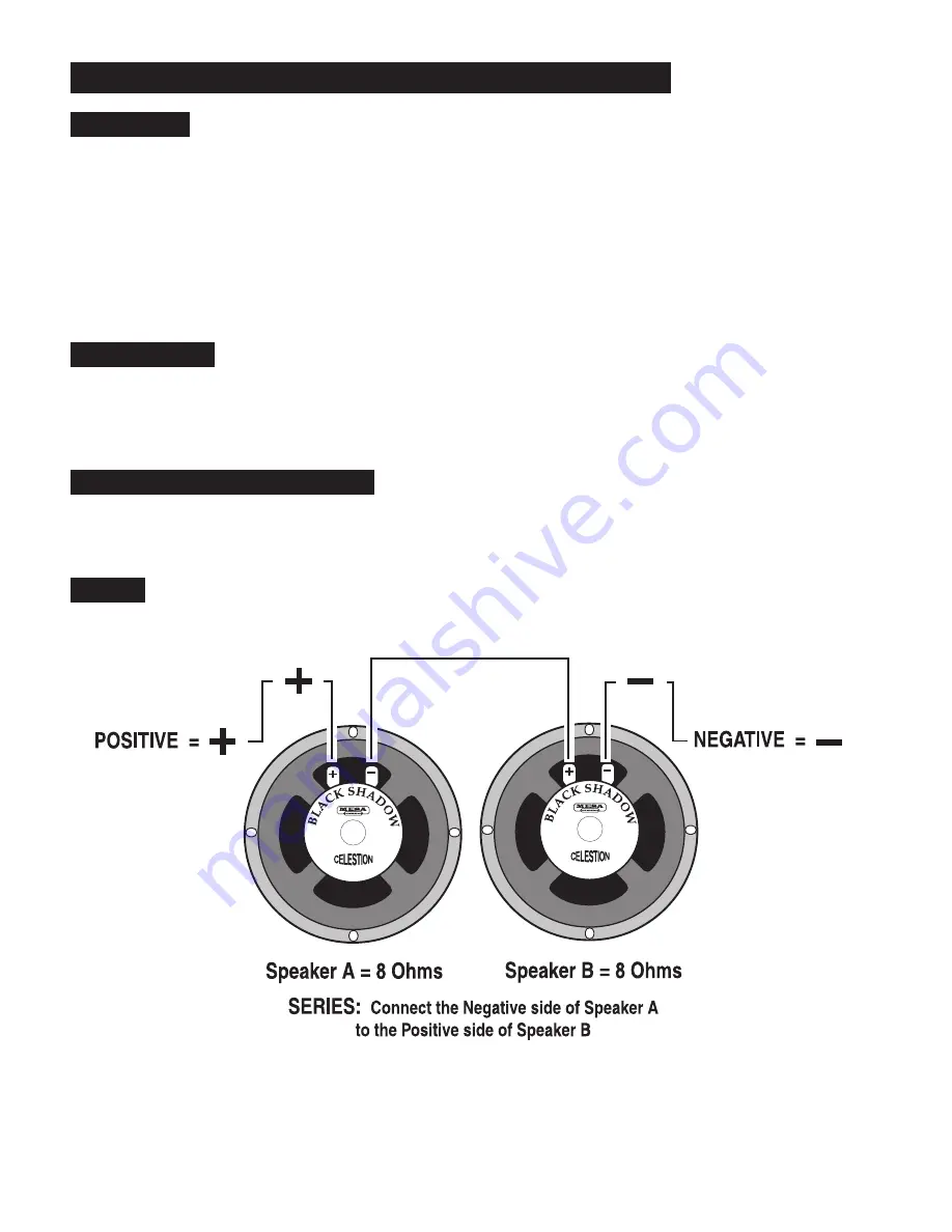 Mesa/Boogie BASS STRATEGY Eight:88 Owner'S Manual Download Page 30