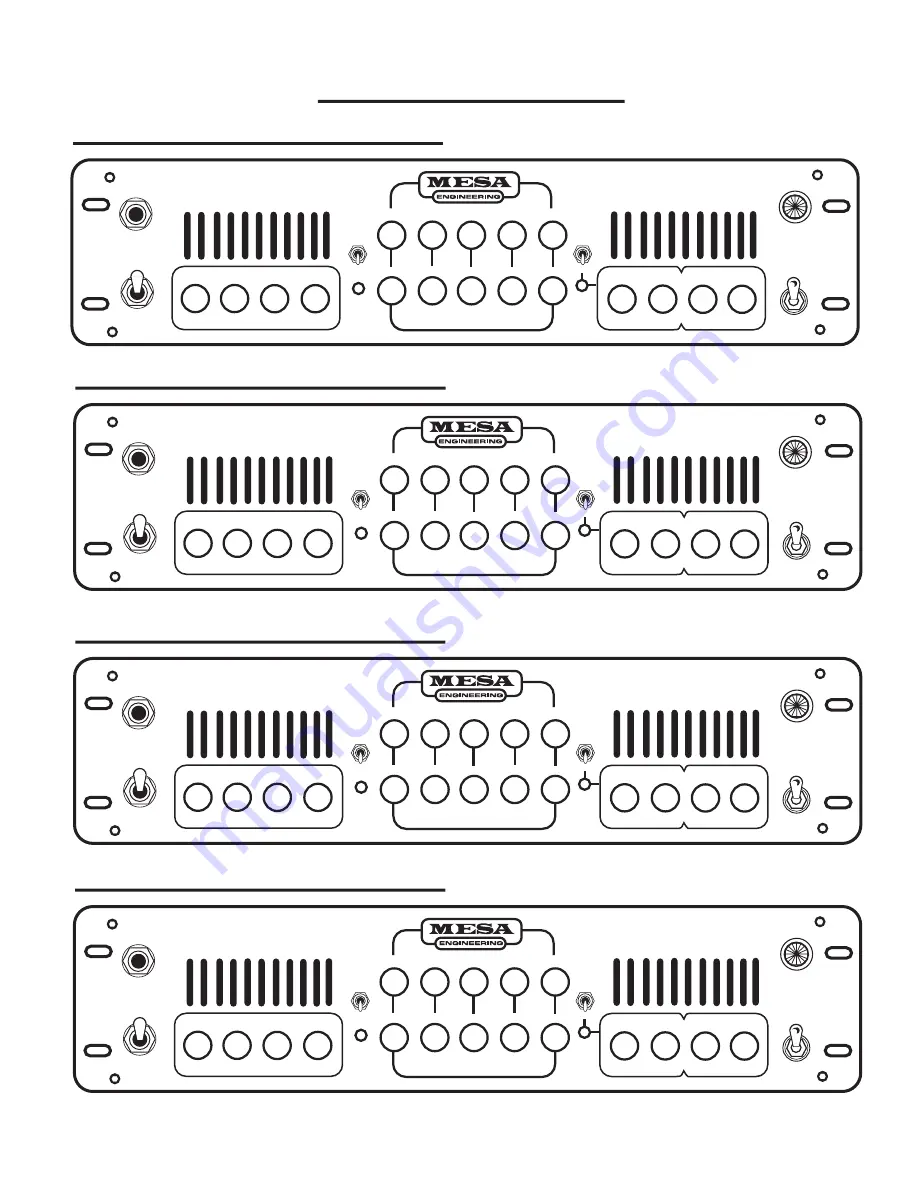 Mesa/Boogie M-PULSE Owner'S Manual Download Page 21