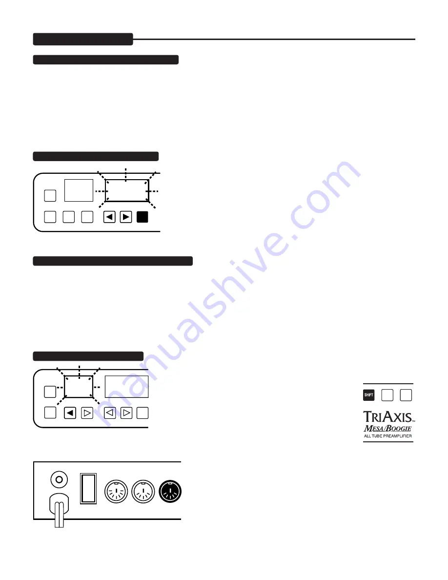 Mesa/Boogie TriAxis Owner'S Manual Download Page 8