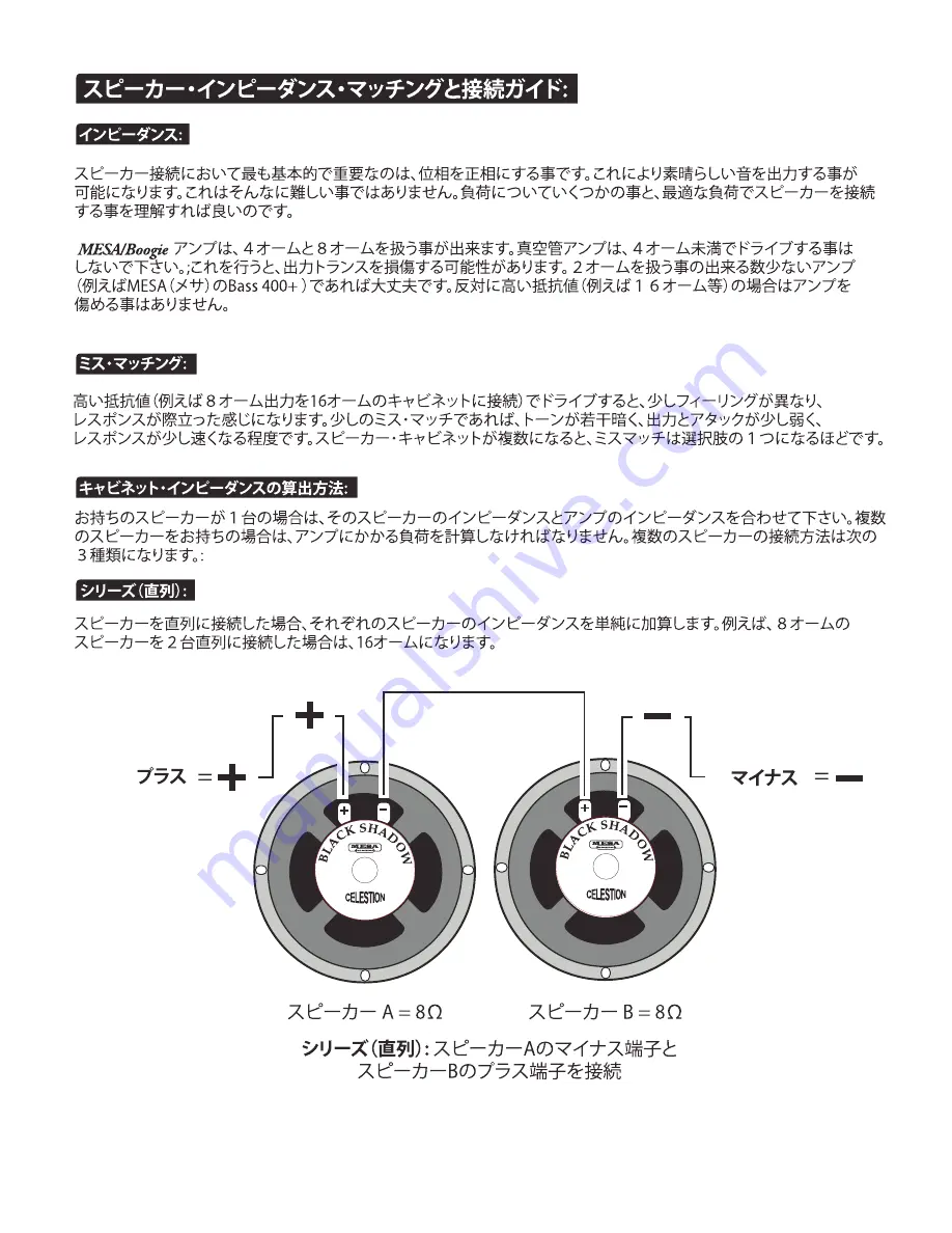 MESA ENGINEERING California tweed 6V6 4:FORTY Manual Download Page 24