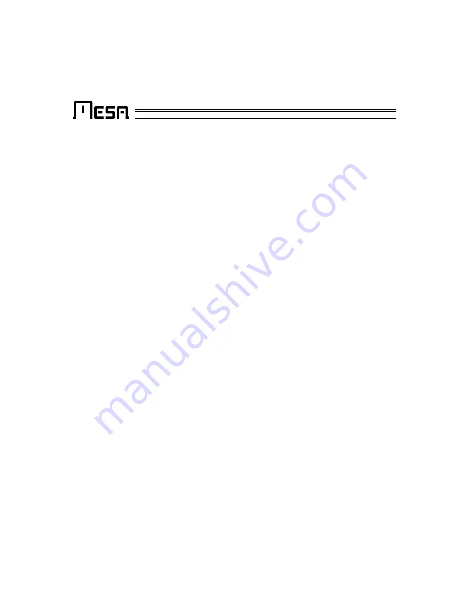 Mesa 7I44 Manual Download Page 1