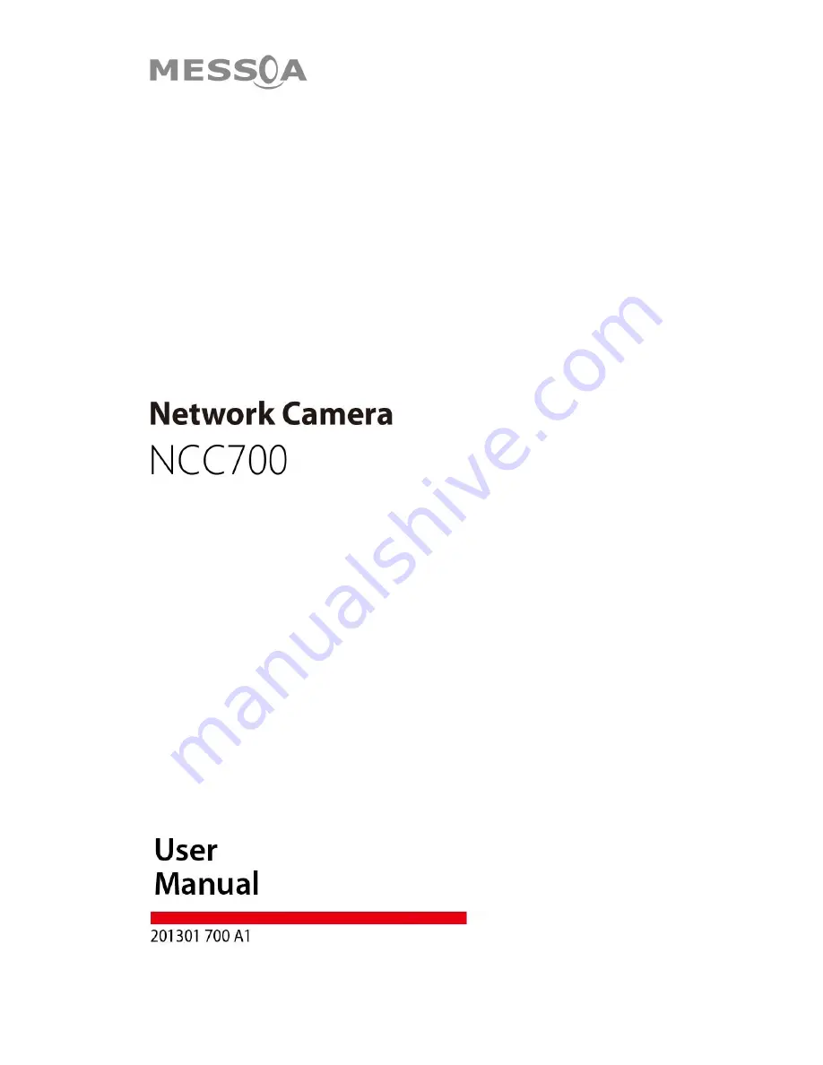 Messoa NCC700 User Manual Download Page 1