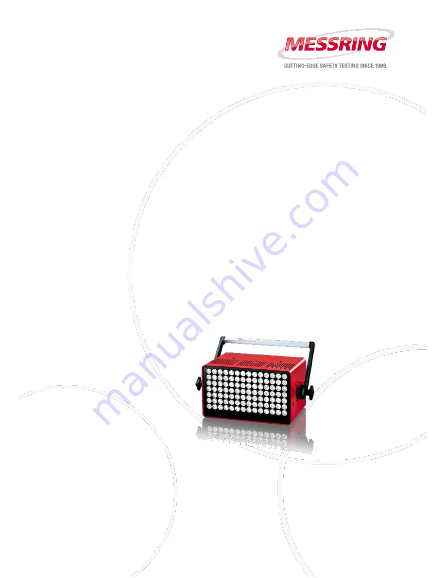 MESSRING M-LIGHT LED Operating Instructions Manual Download Page 1