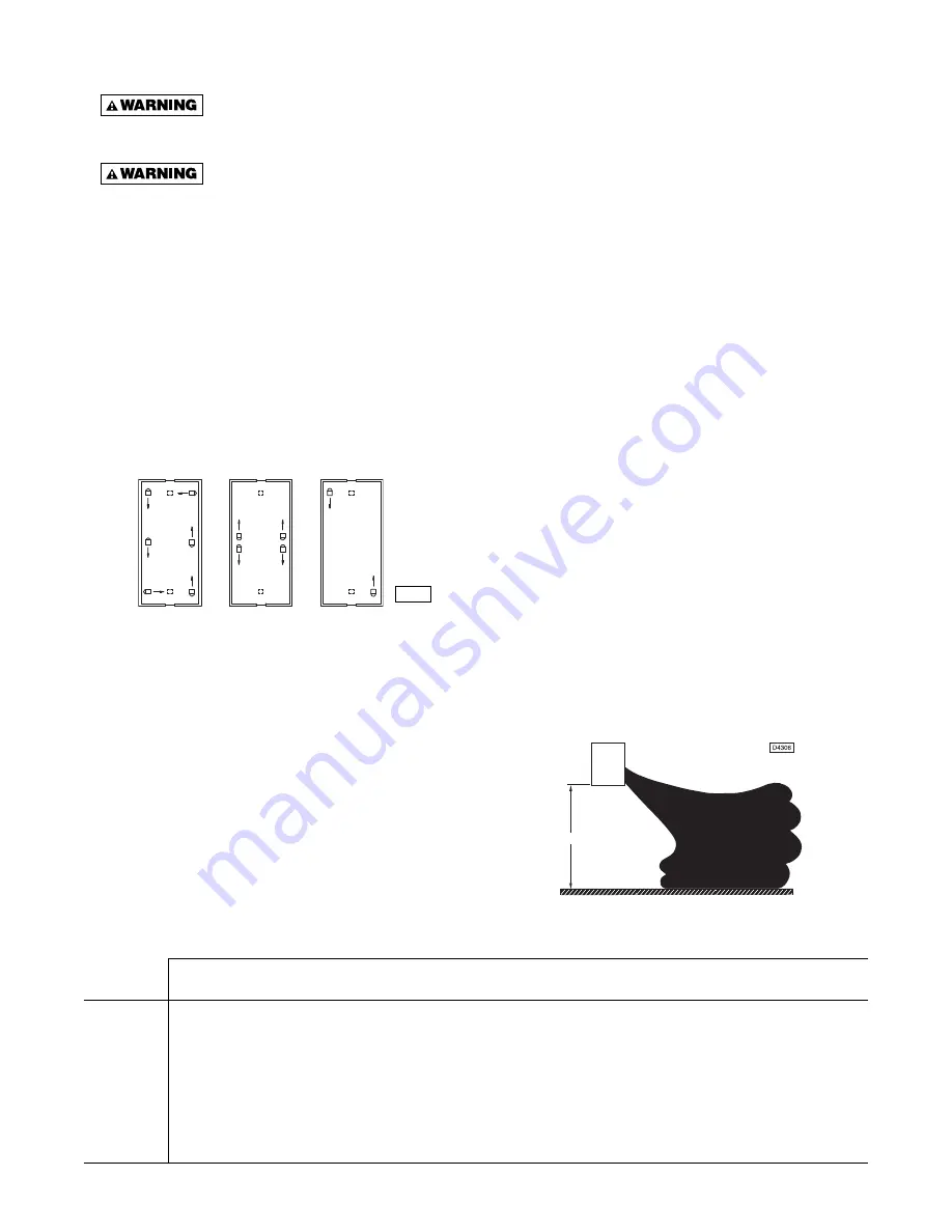 Mestek SEPARATED COMBUSTION GAS FIRED PROPELLER UNIT HEATER Скачать руководство пользователя страница 5