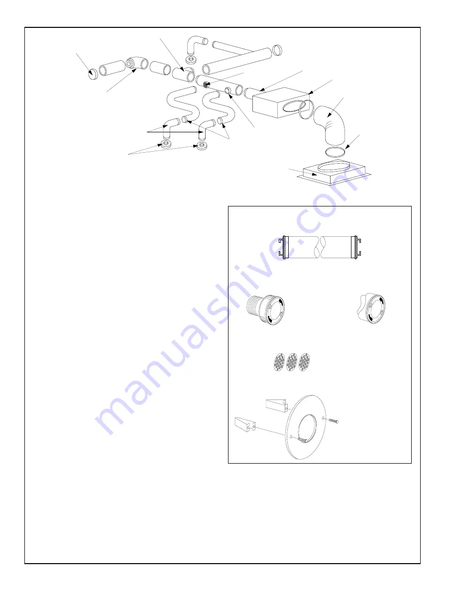 Mestek Space Pak ESP-2430D Installation, Operation & Maintenance Manual Download Page 3