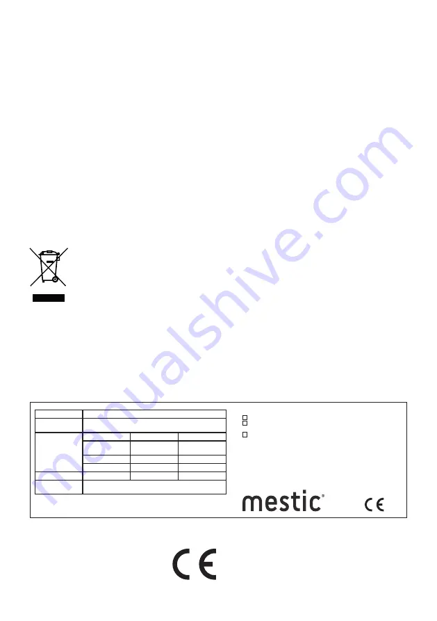 MESTIC Barbecue Mini Chef MB-100 User Instructions Download Page 10