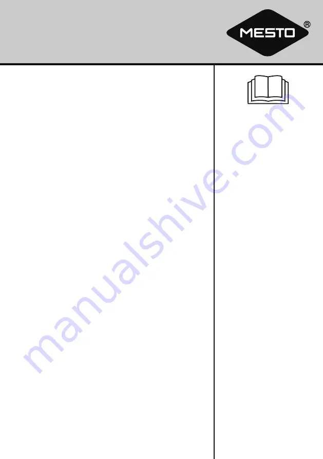 Mesto 3232 Series Instructions For Use Manual Download Page 1