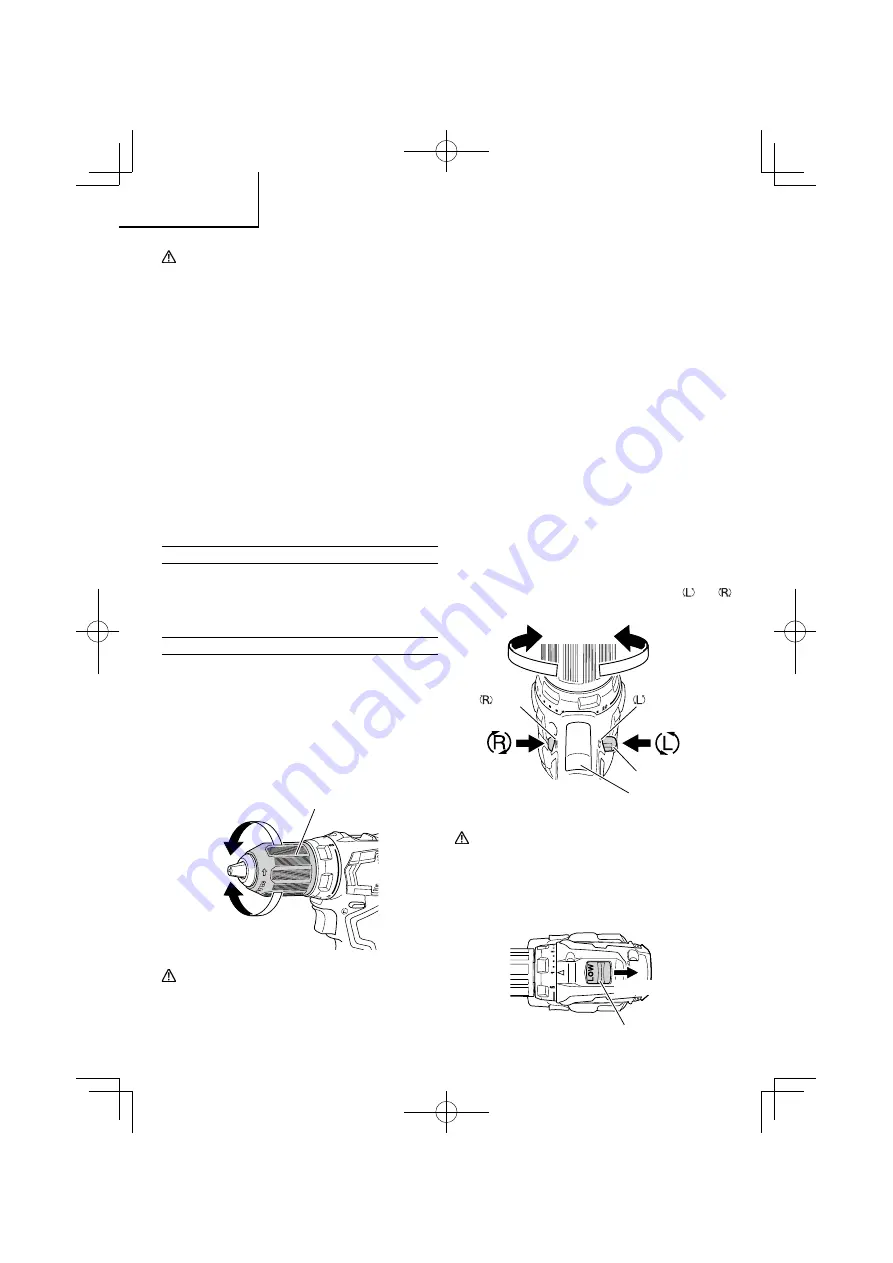 Metabo HPT DS 18DDX Manual Download Page 12