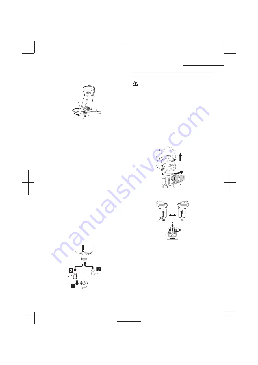 Metabo HPT M 1808DA Safety Instructions And Instruction Manual Download Page 67